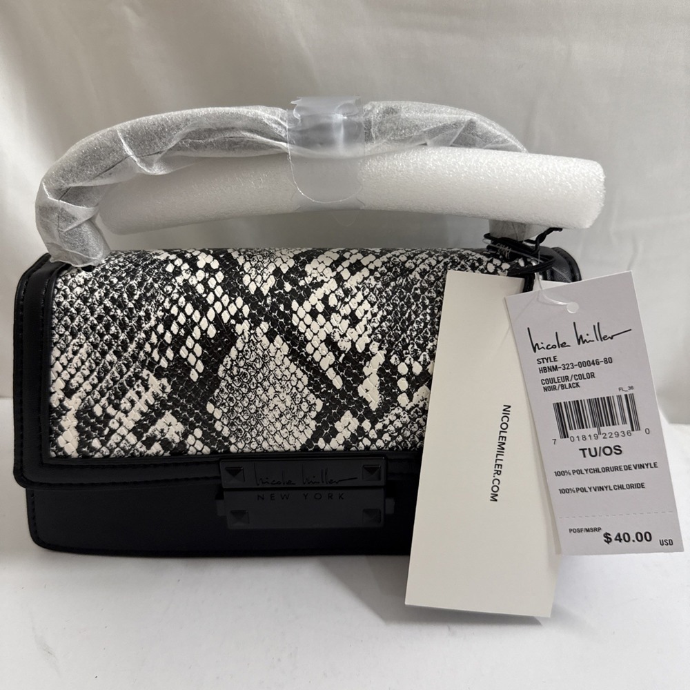 Nicole Mini Crossbody Handbag New $40 Retail